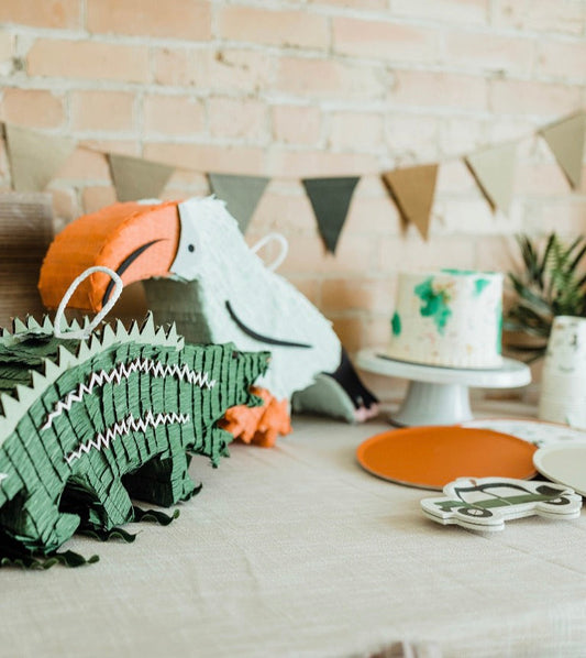 Tropical Toucan Piñata - Soar into Party Fun with a Splash of Color