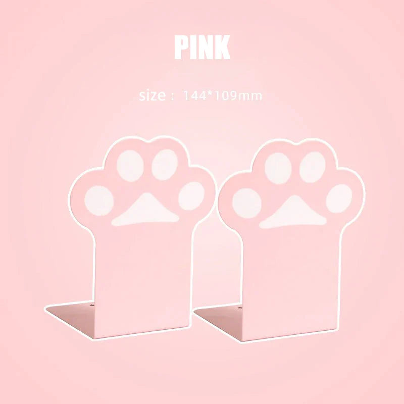 Kawaii Cat Paw Bookends