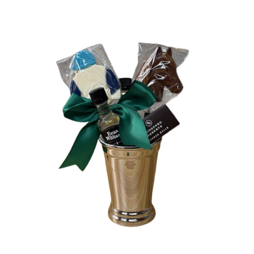 Mint Julep Cup Gift Basket